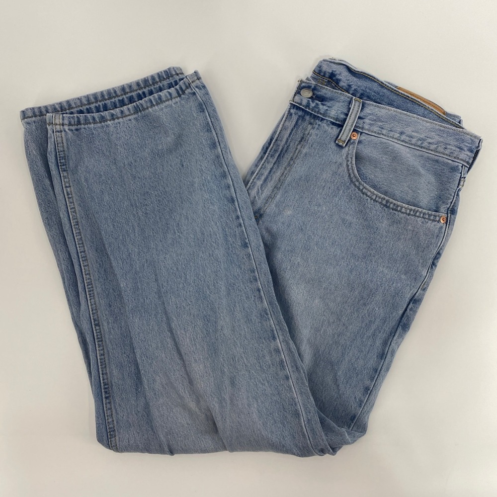 Levi's 578 Baggy Jeans Mens Tag 36x32 Fits 38x29.5 Blue Relaxed 90s Streetwear